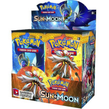 (Y02 Sun moon 360) English Series Expansion Packs: Board Game Battle Cards, Anime Series Cards, Collectible Cards 360/72 cards per pack