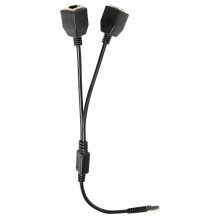 RJ45 1 Hane Till 2 Hona Ethernet Splitterkabel för Super Cat5, Cat6, Cat7 LAN Ethernet NäTverksföRläNgningskabeladapter