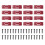 Mounting Feet for  Packout -16 Pack,for  Packout Accessories,Feet Mounting System,Red 1