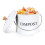 Kitchen Compost Bin for Kitchen Countertop, 1Gallon Compost Bucket for Kitchen with Lid, Home  White 1