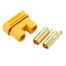 Złącze Żeńskie AS150U-F, 2,0 mm, Wtyk Bananowy, 18AWG, Przeciwzapłonowe, z Pinem Sygnałowym, Wodoodporne, do Gniazd Baterii Litowych