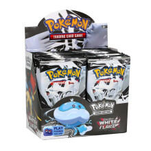 (WHITE) Trading Card Game 360-Pack Booster Packs - Random Mixed Cards with Rare & Holo Foils for Collecting and Battling