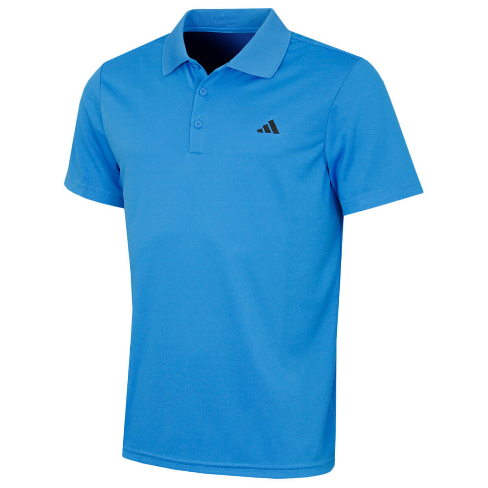 Adidas Golf (Xl, Lucid Royal ) Mens Performance Left Chest Logo Polo Shirt Blue
