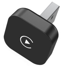 Wireless Car Adapter with Fast Connection,Car Phone Converter, Wireless Vehicle Adapter for Most Types of Vehicle Sliver