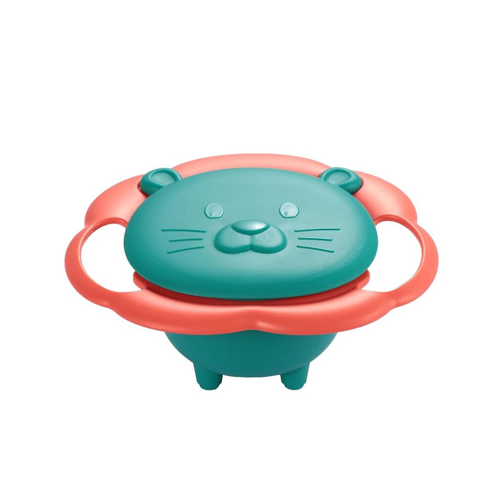 Advanced 360 Rotating Bowl , Balance Bowl- Spill-Proof Snack Cup with Secure Lid for Kids with Lid