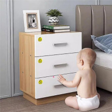 4 Pack Child Safety Magnetic Cabinet Locks, No Drill Baby Proofing Drawer Locks,for Kitchen Cabinet and Drawers