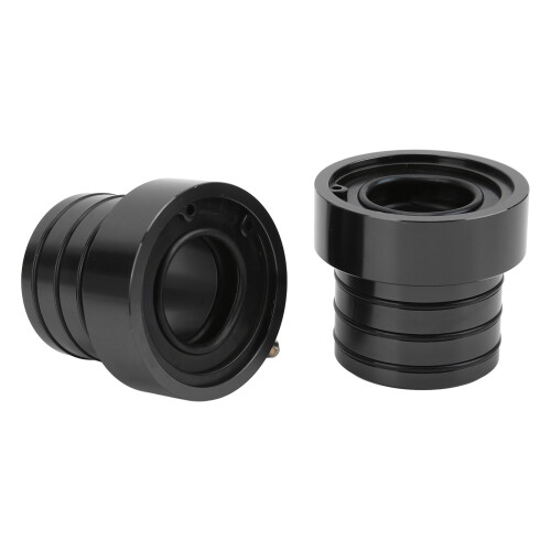 2pc Front Axle Tube Seal Set Billet Aluminium 2