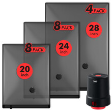 20 PACK Travel Vacuum Bags With Pumpvacuum bags for travelvacuum storage ba
