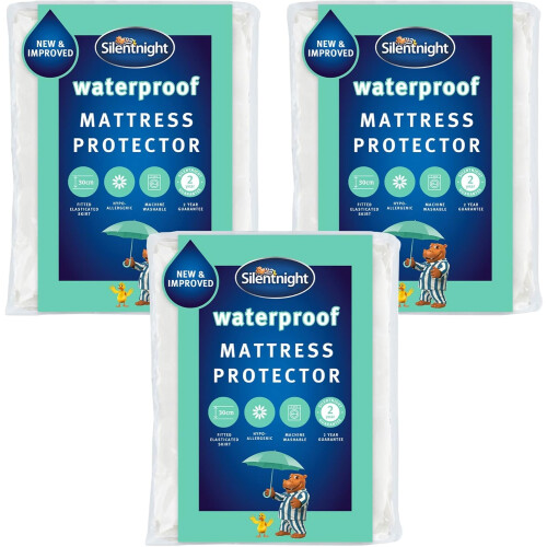 Silentnight Silentnight Waterproof Mattress Protector  Small Double Mattress Protector