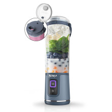 Ninja Blast Portable Blender, 530ml, Leakproof Lid & Sip Spout, Powerful Cordless Mini Blender, Rechargeable, Portable Smoothies, Protein Shakes, Ble