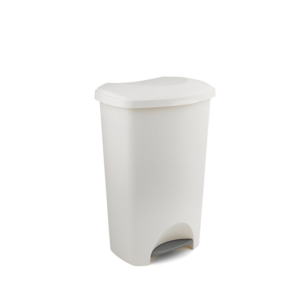 Addis Family Pedal Bin Linencream 50 Litre