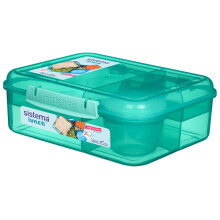 Sistema Bento Box LUNCH Bento School Lunch Box with Compartments 165 L F
