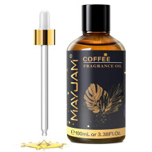 MAYJAM 100ML Coffee Fragrance Oil with Glass Dropper Aromatherapy Oil for H