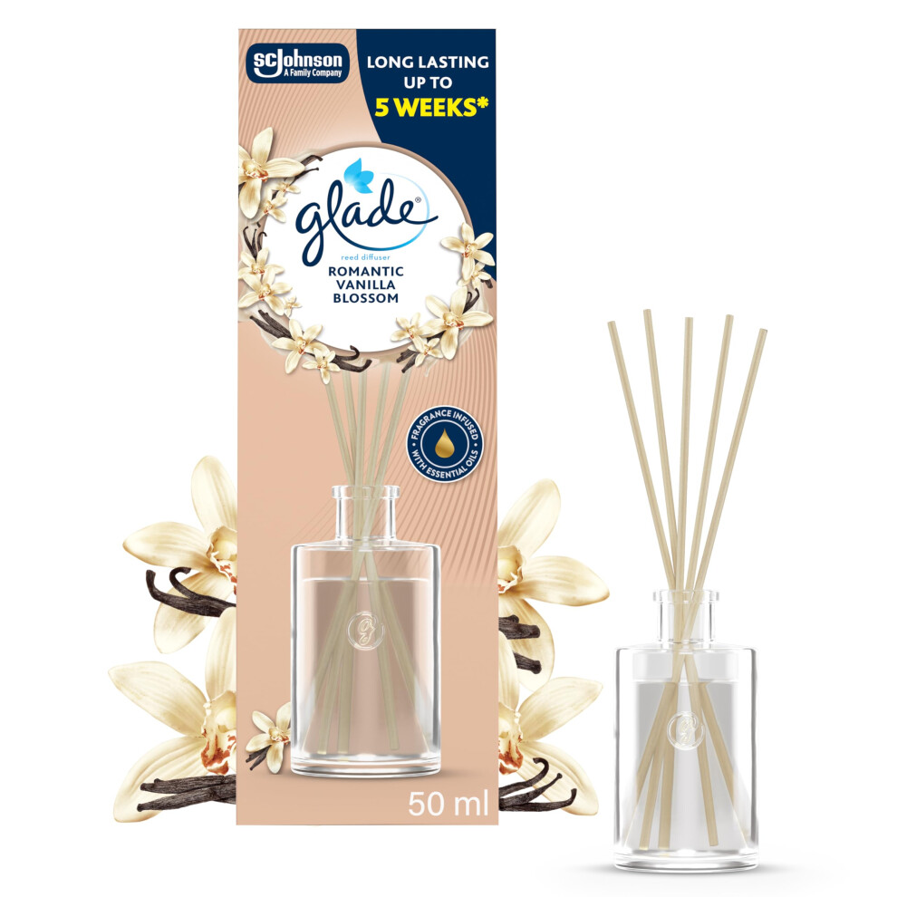 Glade Reed Diffuser Home Fragrance Infused With Essential Oils Room Air Fre