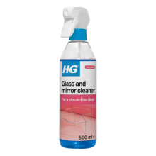 HG Glass & Mirror Cleaner, Streak-Free Glass Spray, Removes Grease & Dirt – 500m