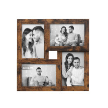 SONGMICS Picture Frame Collage 4 Photo Frames for 10 x 15 cm Pictures Photo