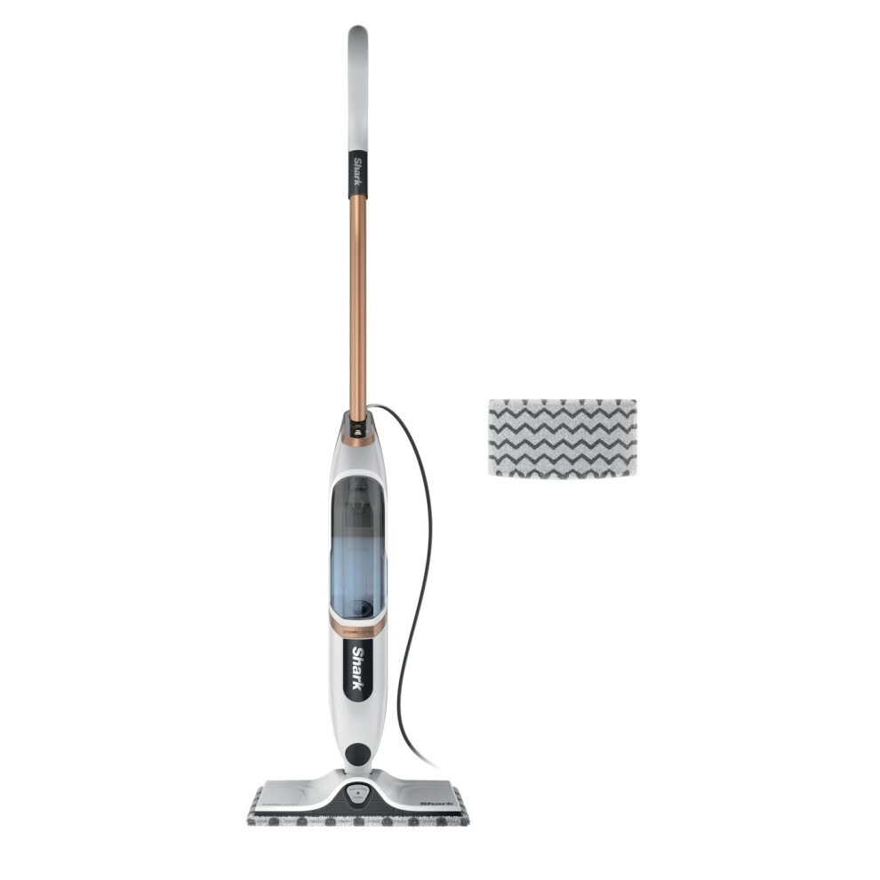 Shark Steamspot With Steam Blaster Technology For Hard Floors, Lightweight Steam Mop Chemical-Free Cleaning, Removable Water Tank, Inc. 2X Machine-Wa
