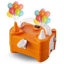 Scott 11 Electric Balloon Pump with Dual Nozzle Portable Balloon Inflator 2