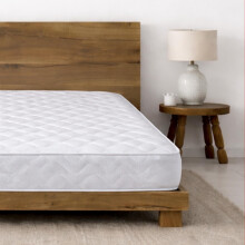 Starlight Beds Sprung Double Mattress with Memory Foam Layer. 18cm Deep Soft Comfort Hybrid Mattress. 4ft6 Double (135 x 190cm)