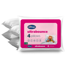 Silentnight Luxury Ultrabounce Pillow 4 Pack – Pack of 4 SoftMedium Support