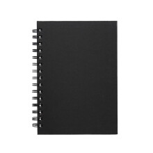 Hawksbill A5 Black Sketchbook 40Sheet/80 Page Hardcover Sketch Book 150GSM