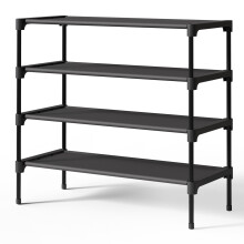 Kitsure Shoe Rack Premium NonWoven Shoe Rack Shelf Shoe Organizer for Clos