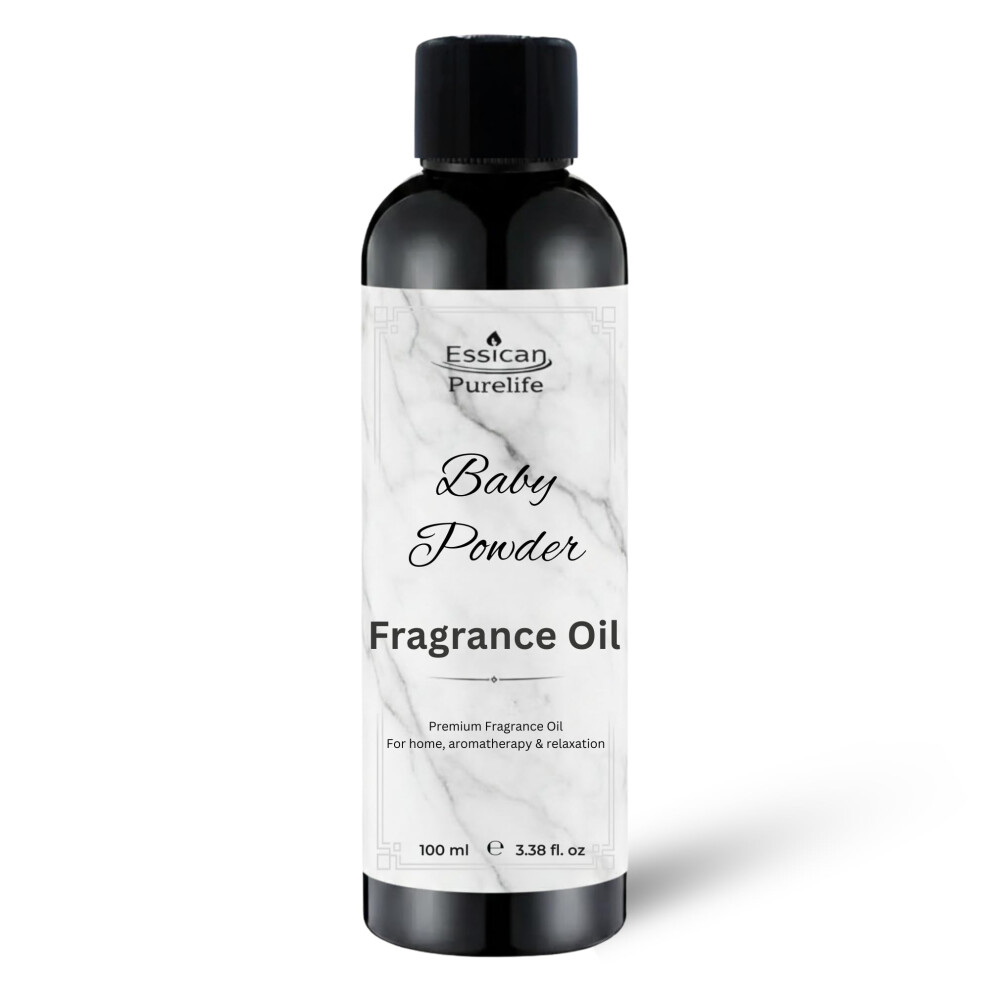 Essican Purelife Baby Powder Fragrance Oil For Candle Making Scents 100Ml S