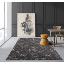 the carpet Relax Edition Modern Fluffy Short Pile Rug NonSlip Underside Was