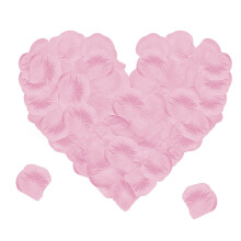 Jsdoin 1200 Pieces Silk Rose Petals Artificial Red Rose Flowers NoTaste Fad