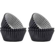 PME Cupcake Cases Black 60 Pack of 2