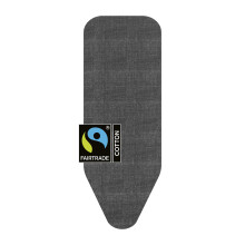 Brabantia Ironing Board Cover C 124x45 cm – Denim Black 100 Cotton Top Lay