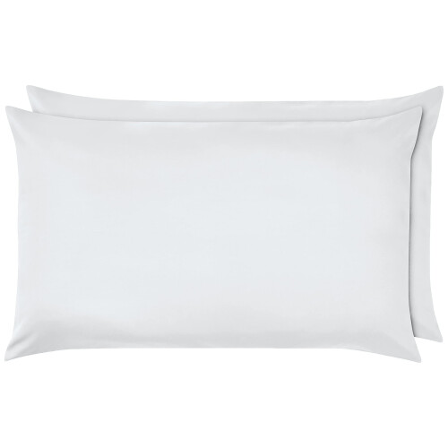 Amazon Basics Microfiber Pillowcases Standard Size 50 x 80 cm Pack of 2 Bri