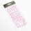 15mm Script Pink Glitter Self Adhesive Alphabet Sticker Letters Craft Embel 1