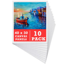 10 Packs Canvas for Painting - 30 x 40 cm(12" x 16")