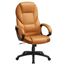 SONGMICS Ergonomic Swivel Chair Adjustable Height for Office Telework with