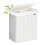 Songmics SONGMICS  Laundry Basket with Lid  Bamboo Laundry Basket with 2 Sorting Com 1