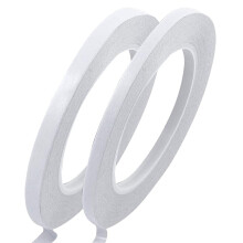 YISUMEI Double Sided Tape - 2 Rolls 2 Sizes Adhesive Sticky Craft Tape - each roll 25 meters Long,Wide 6mm/9mm