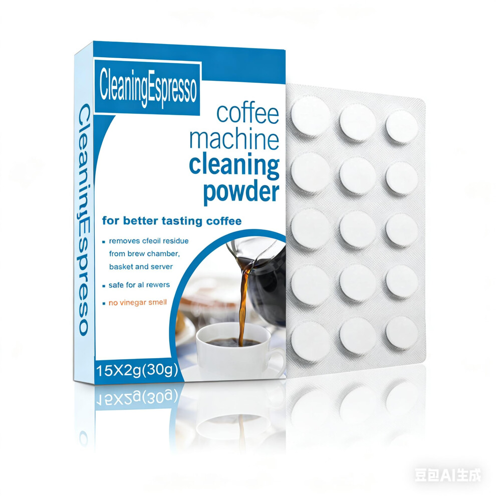 Nespresso Descaling & Cleaner Sage & Breville Coffee Machine & Espresso Machine Cleaning Tablets 15 Count 5051227256065