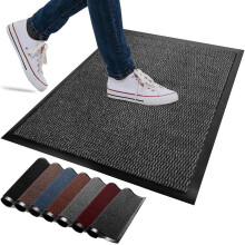 FB FunkyBuys Washable Door Mats Indoor Outdoor NonSlippery Heavy Duty Doo
