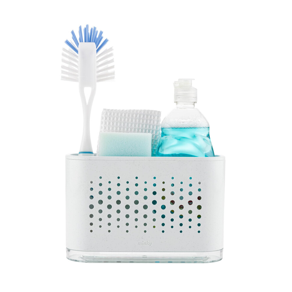 Minky Slimline Sink Tidy Sink Caddy With Removable Drip Tray Kitchen Storag