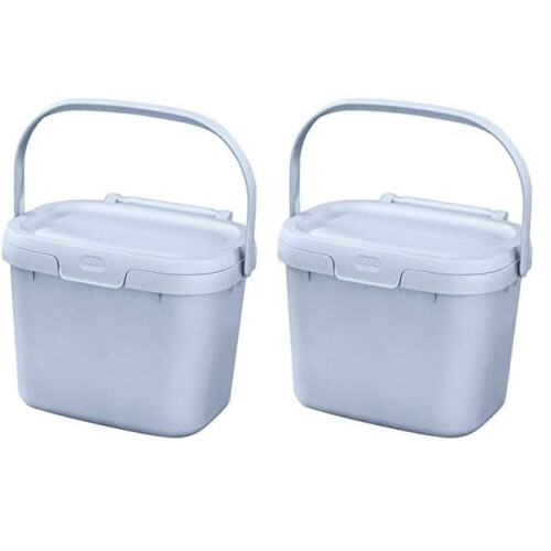 Addis Addis 518384 Eco 100 Plastic Everyday Kitchen Food Waste Compost Caddy Bin