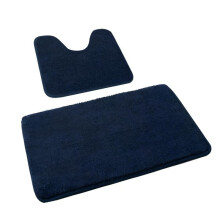 Rururug Soft Bath Mat Set of 2 Super Absorbent NonSlip Bathroom Mats with