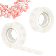 MOXYOY 620 Pcs Balloon Glue Dots, Removable Balloon Sticky Spots, Double Sided Adhesive Dots, Glue Dots for Balloons