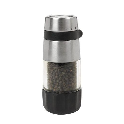 OXO Good Grips Accent MessFree Pepper Grinder Silver