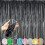 2 Pack Metallic Tinsel Foil Fringe Curtains 1