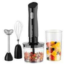 Russell Hobbs Hand Blender [3-in-1 Hand Mixer] Electric Chopper (Food