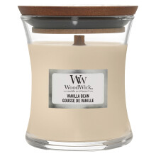 WoodWick Scented Candle with Crackling Wick Vanilla Mini Hourglass Candle