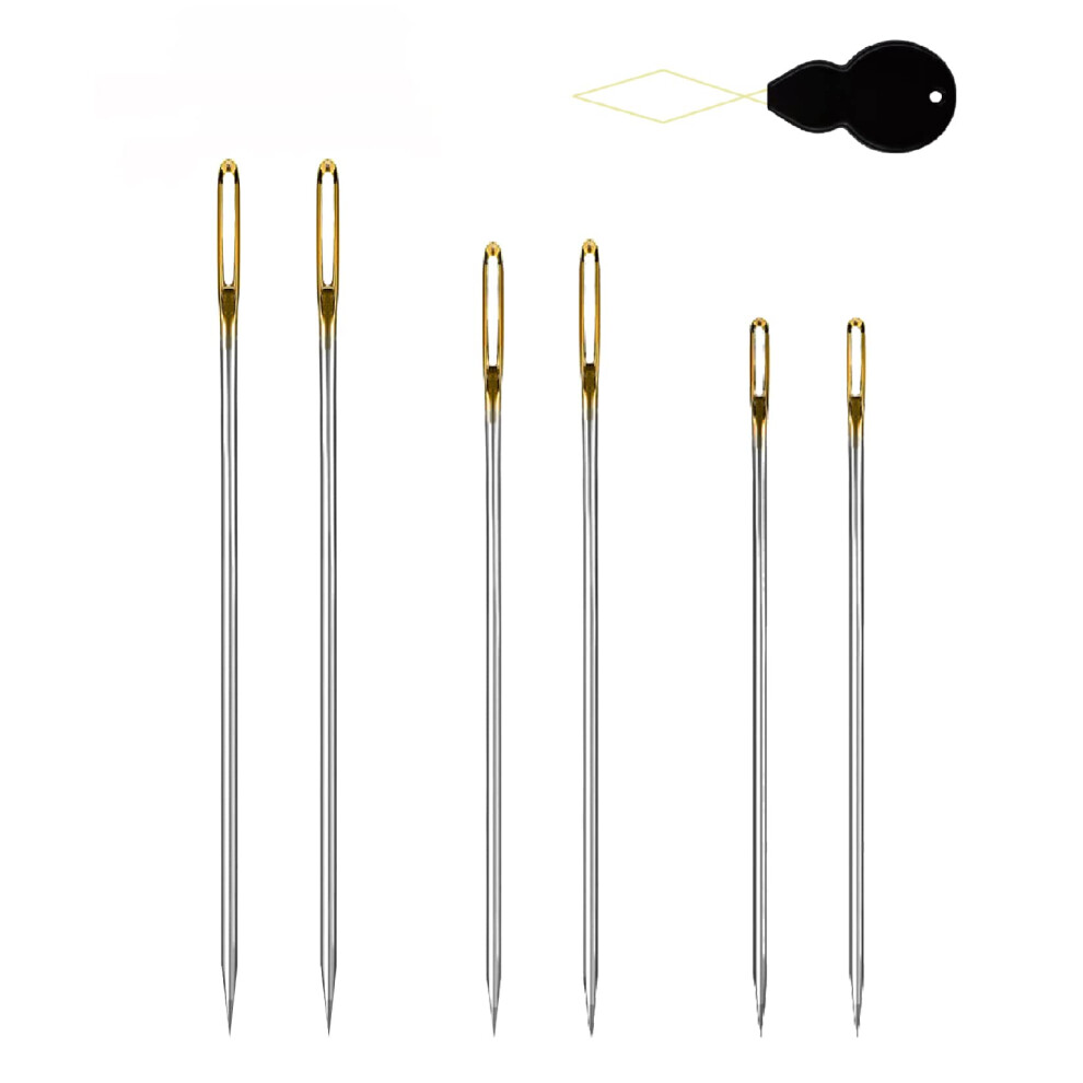 6Pcs Large Eye Sewing Needles 57Cm64cm70cm 3 Sizes Needles Embroidery Needl 5009533413894