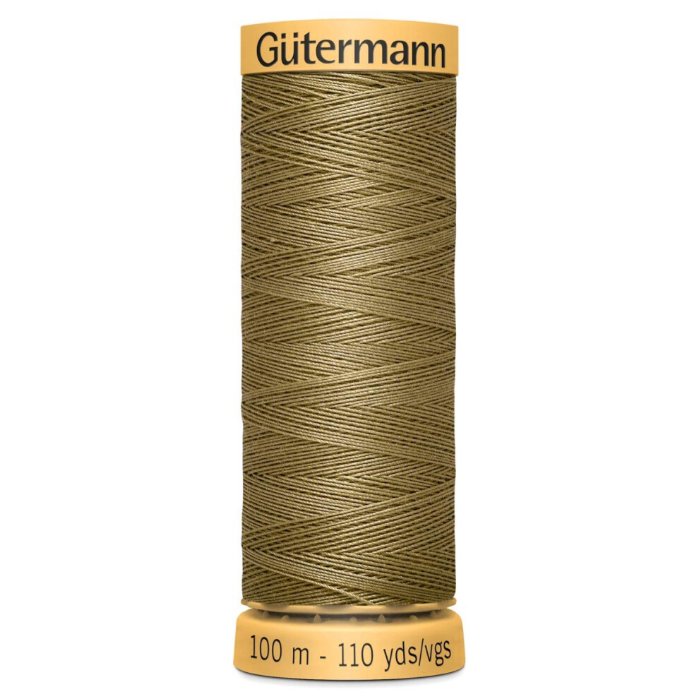 Gütermann 100 Natural Cotton Thread By Gutermann For Sewing And Quilting 100M Spools