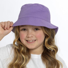 (Lilac, 3-6 Years) (7-10 Years, Lilac) Kids Girls Boys Bucket Hat Summer Sun Protection